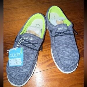 Hey Dude Men's Blue Slip-On Loafers